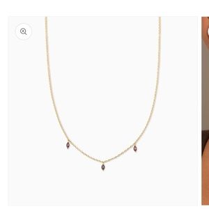NWT Uncommon James Dainty Gem Necklace